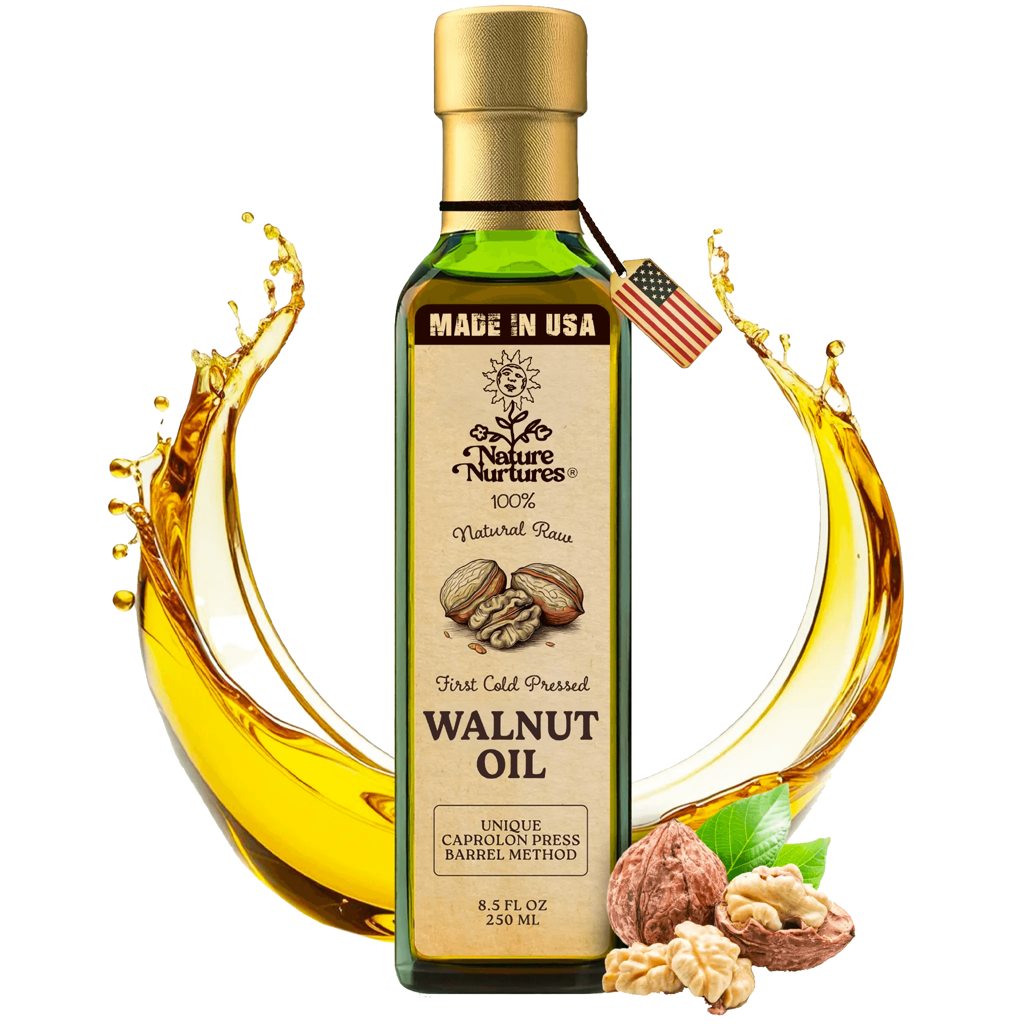 Nature Nurtures Walnut Oil